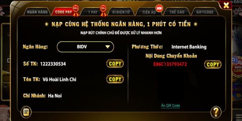 Nạp rút tiền nhanh chóng - Cược lành mạnh